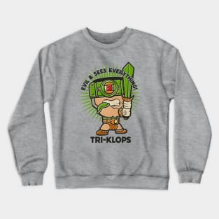Adorable Tri-Klops He Man Toy 1980 Crewneck Sweatshirt